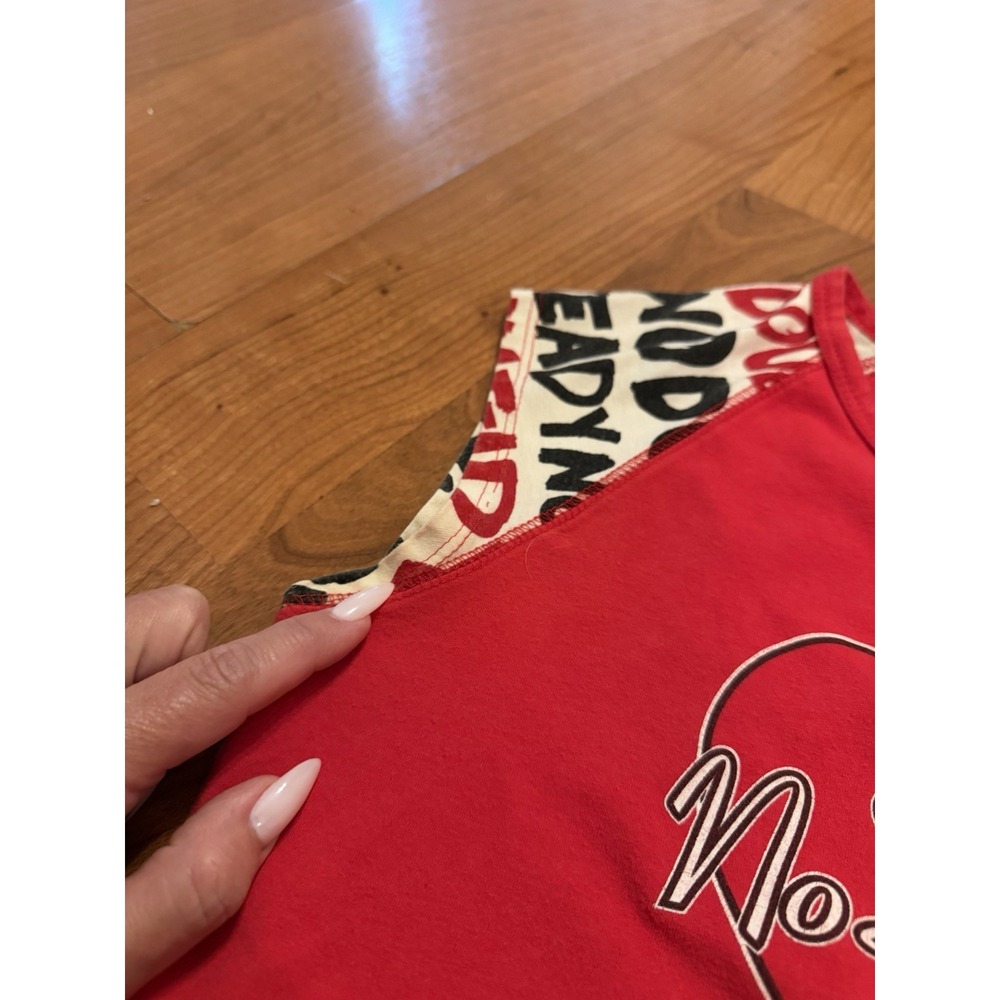 Vintage 2001 Concert Tour No Doubt Rock Steady Graphic Cap T-shirt One Size RED - Picture 8 of 16